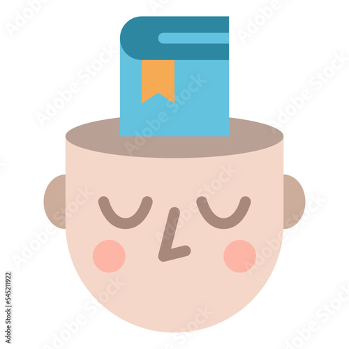 learner mind human strength icon