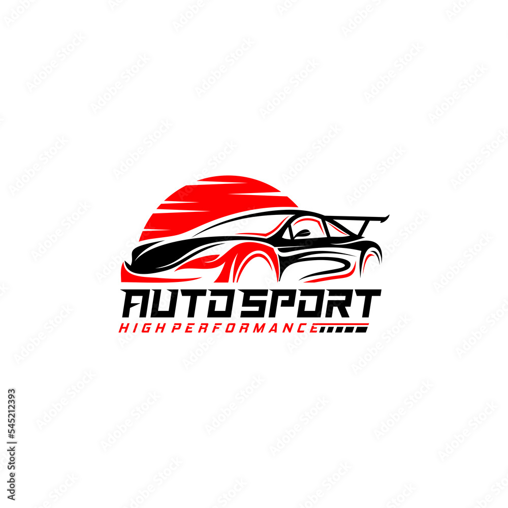 Auto speed logo template 