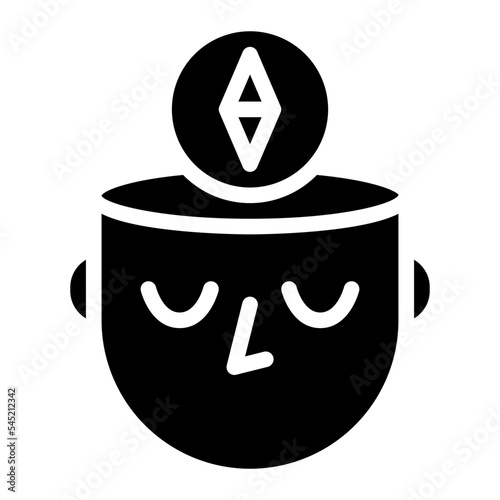 assurance mind leader strength icon