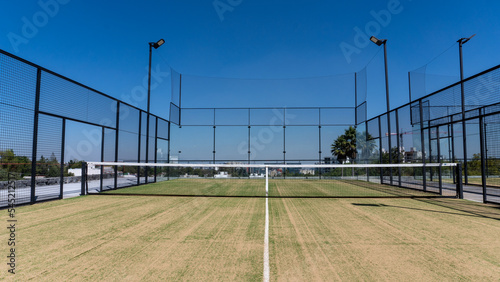 outdoor paddle court