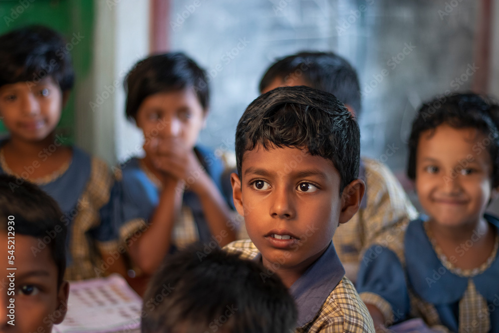 school Students studying in classroom school Students studying in classroom