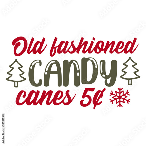 Old fashioned candy canes 5¢ svg