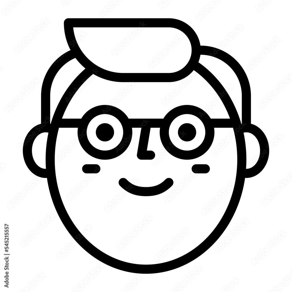 sunglass man smile profile icon sunglass man smile profile icon