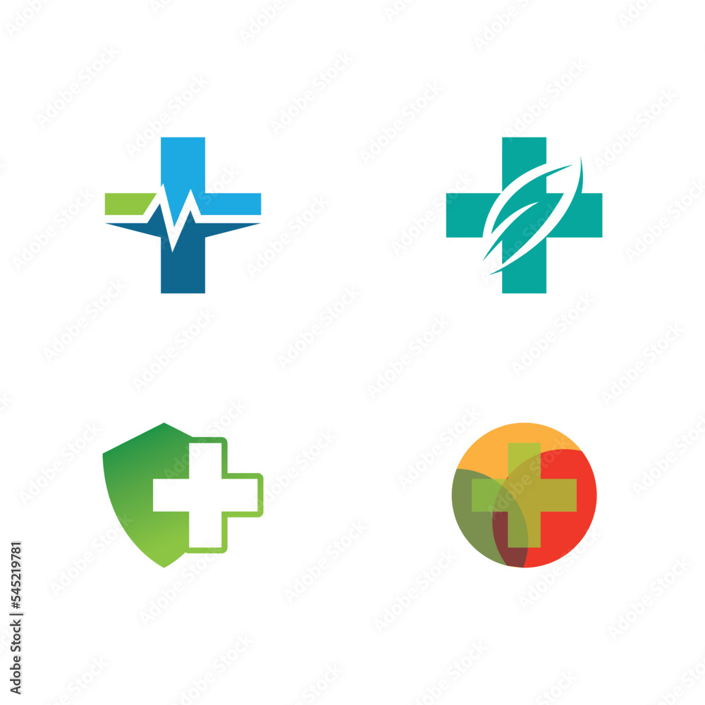 Fototapeta premium Health Medical Logo template vector