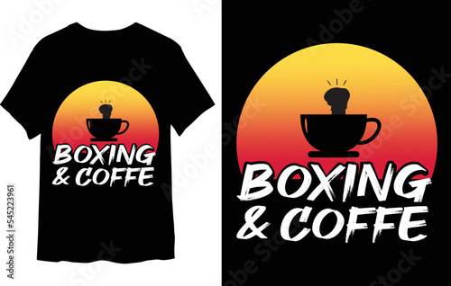 Boxing t-shirt design