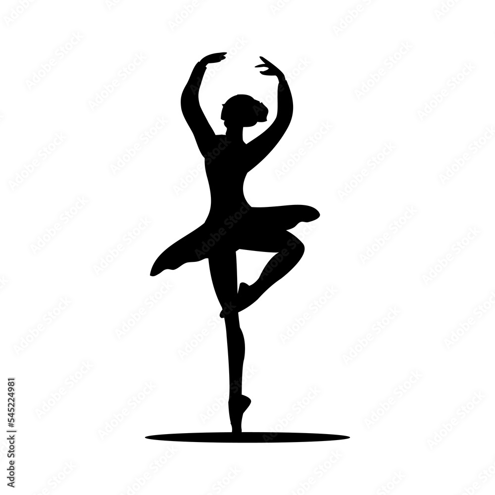 Female dancers isolated on white background. Smiling young women enjoying dance party. Colorful vector illustration in flat cartoon style. Female dancers isolated on white background. Smiling young women enjoying dance party. Colorful vector illustration in flat cartoon style.