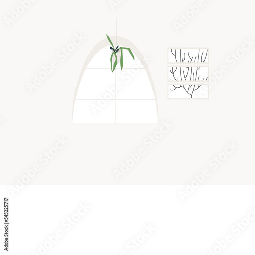 Furniture and decor elements vector. Collection of home decorations for cosiness interior isolated. Flat vector cartoon illustration isolated on white background.
