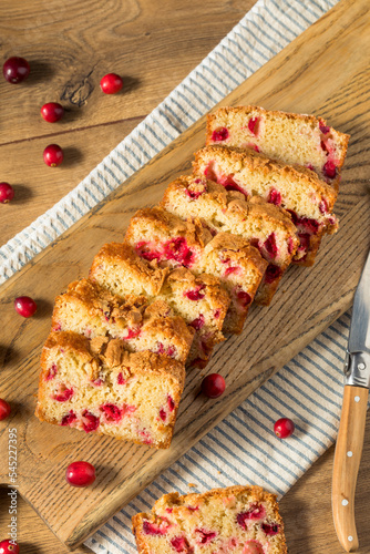 Homemade Holiday Cranberry Bread