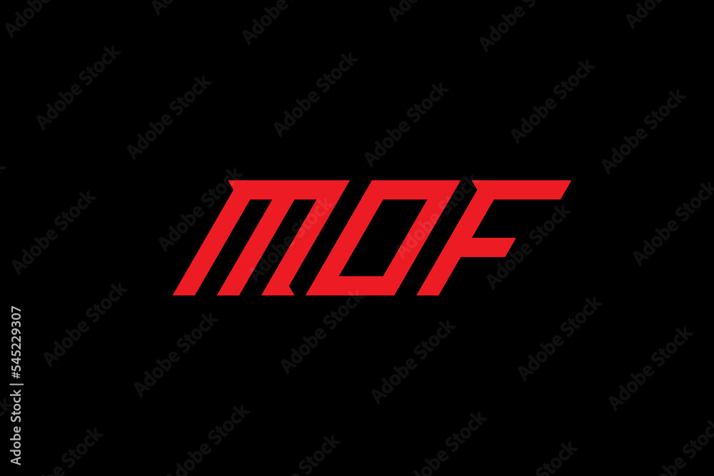 MOF LETTER and ALPHABET LOGO DESIGN MOF LETTER and ALPHABET LOGO DESIGN