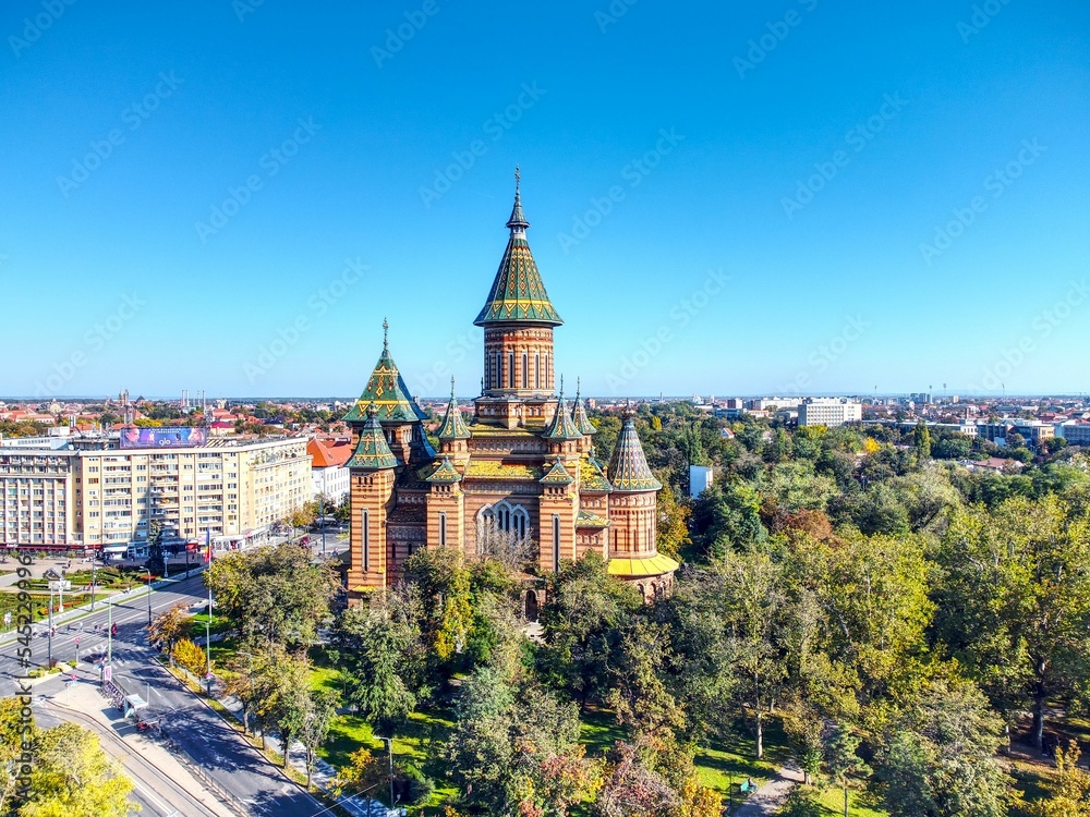 Romanian Orthodox Metropolitan Cathedral in Timisoara