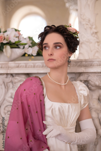 XIX century regency lady portrait