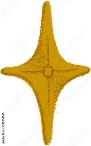 Christmas collection. Christmas tree decoration, sparkle, isolated