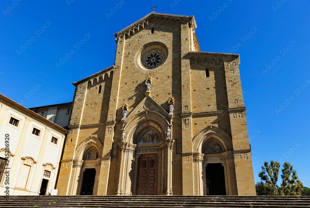 Exterior of Arezzo Cathedral
