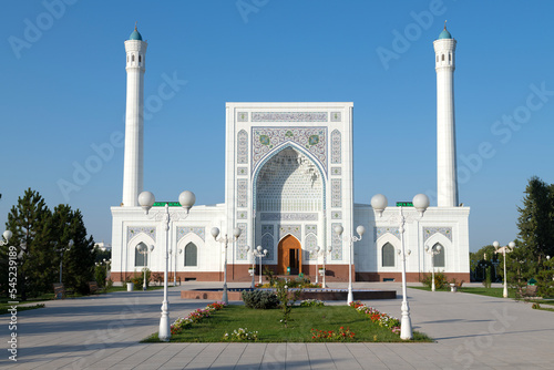 Minor Mosque on a sunny September morning, Tashkent. Uzbekistan