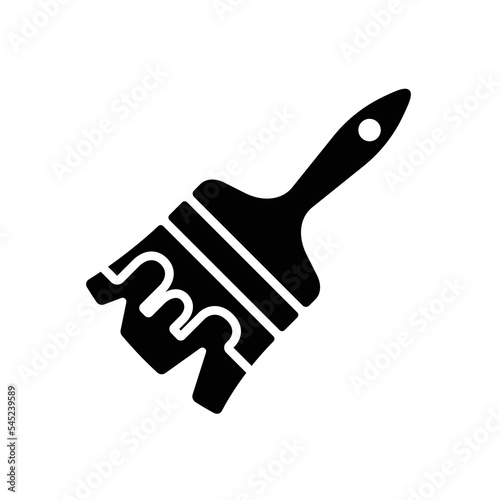 paint brush icon design vector template