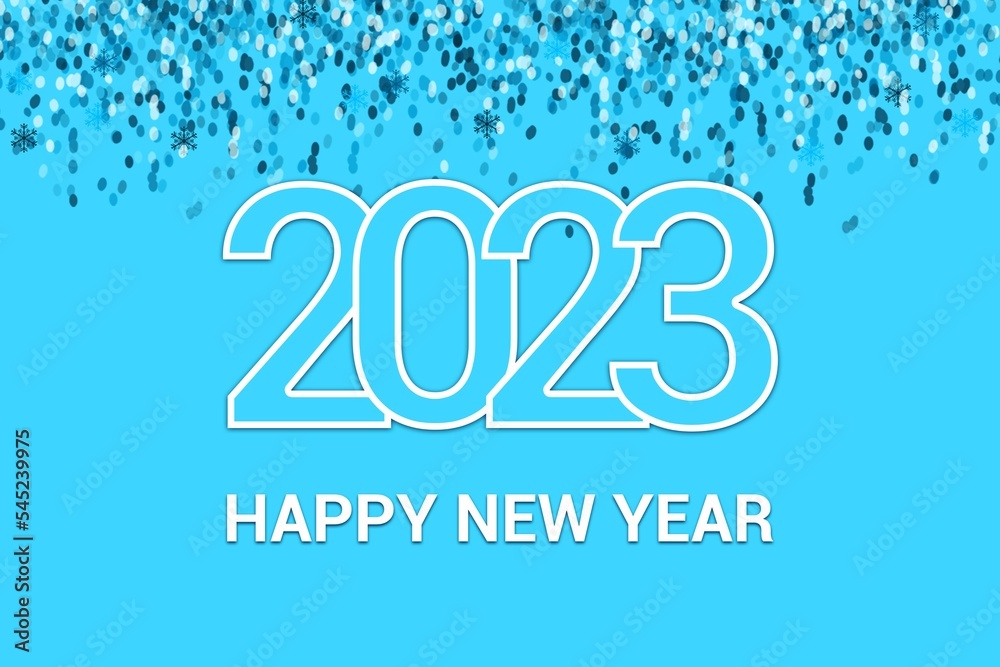 Happy New Year 2023 banner poster Happy New Year 2023 banner poster
