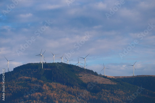 Windkraftanlage am Pretul photo