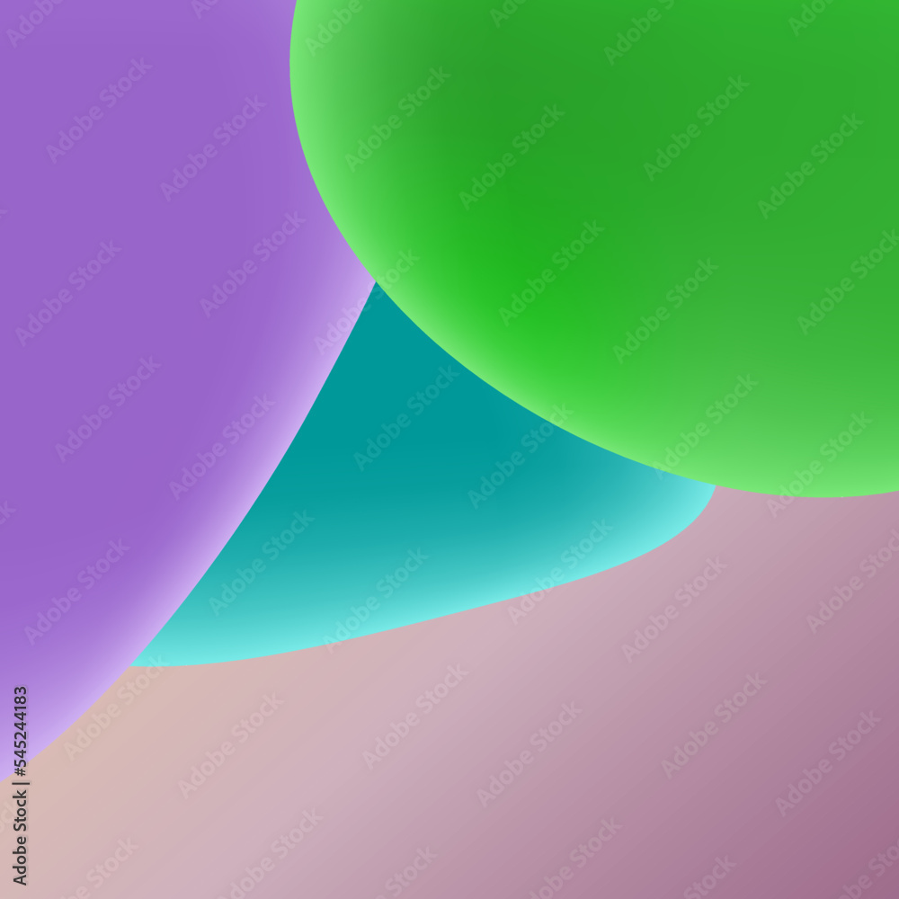 Lava lamp inspired abstract trendy background. Colorful realistic waves. Vector illustration