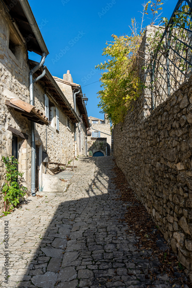 village médiéval de Mirmande dans la Drôme