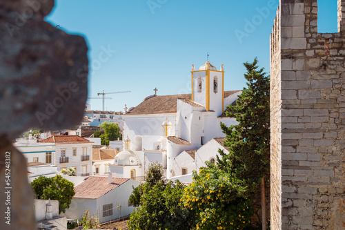 Église de Tavira depuis le Château