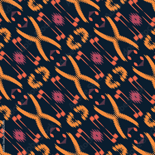 ikat diamond tribal aztec Borneo Scandinavian Batik bohemian texture digital vector design for Print saree kurti Fabric brush symbols swatches