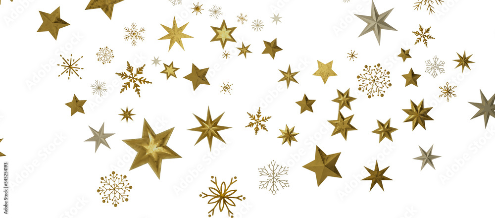 Winter christmas sky with falling snow Winter christmas sky with falling snow