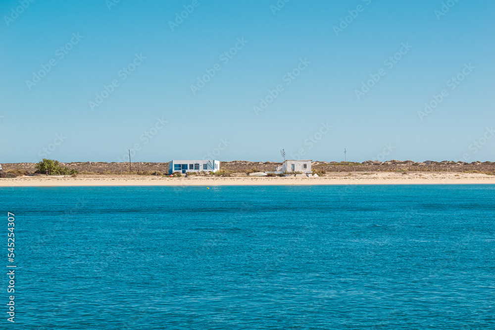 Fototapeta premium Maison en bord de plage