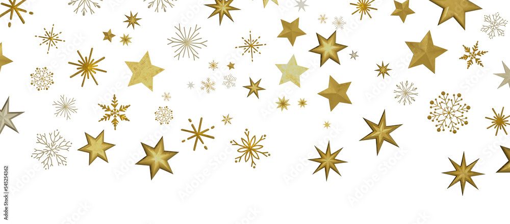 Winter christmas sky with falling snow Winter christmas sky with falling snow