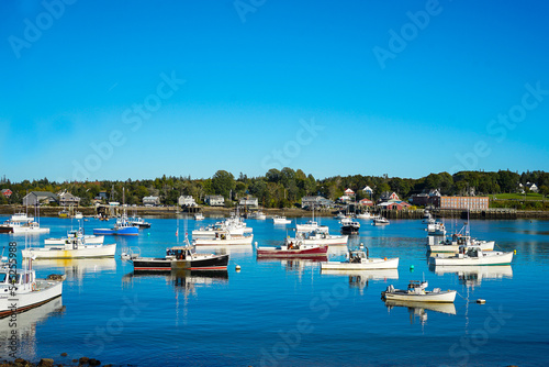 Fishing boats in Bass Harbor, Maine