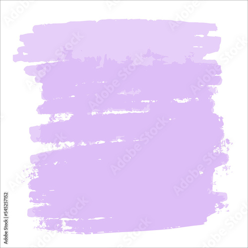 A purple patch of paint without a background. Vector brushstroke for backgrounds and other designs.