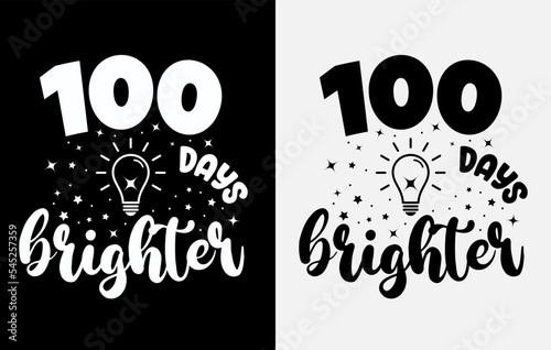 100th days of school t shirt design, 100th days celebration t shirt