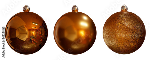 Photography Bolas de navidad con fondo transparente PNG
