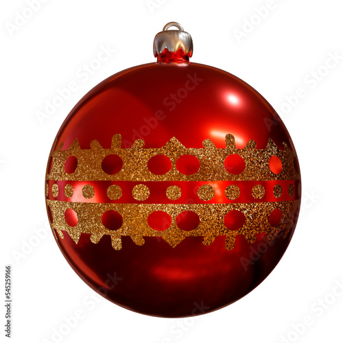 Bolas de navidad con fondo transparente PNG