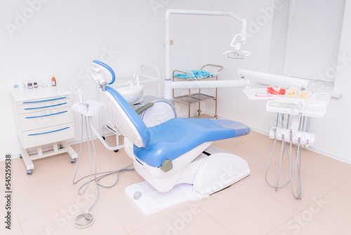 The traditional surgery room at the orthodontist clinic