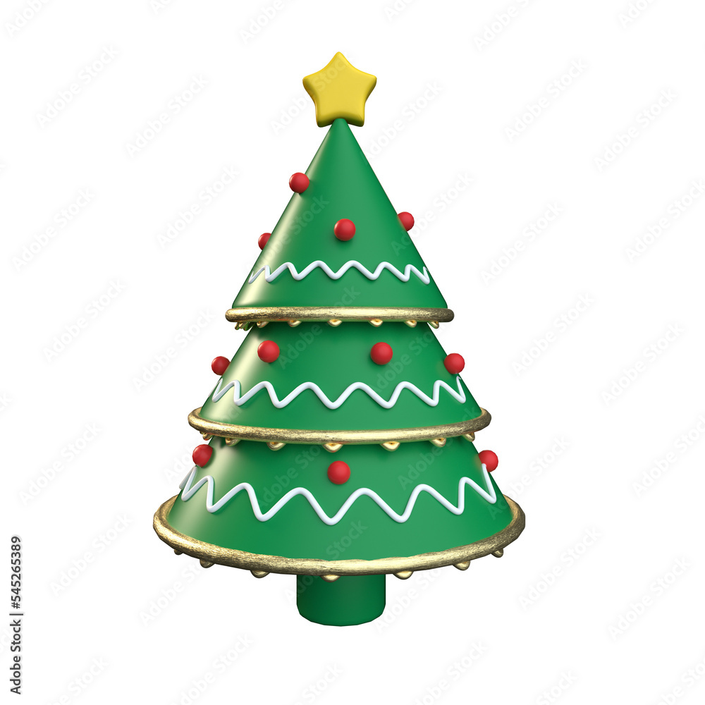 3D Cartoon Christmas Three 3D Cartoon Christmas Three