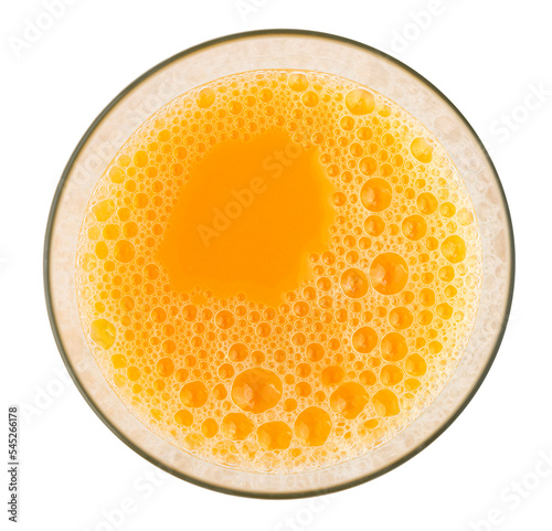 Foto Glass of orange juice