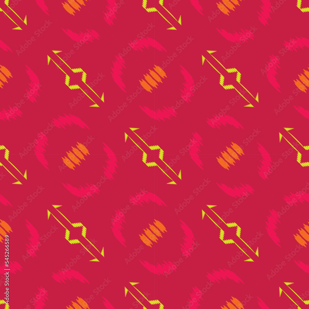 Ikat damask tribal color Seamless Pattern. Ethnic Geometric Ikkat Batik Digital vector textile Design for Prints Fabric saree Mughal brush symbol Swaths texture Kurti Kurtis Kurtas Ikat damask tribal color Seamless Pattern. Ethnic Geometric Ikkat Batik Digital vector textile Design for Prints Fabric saree Mughal brush symbol Swaths texture Kurti Kurtis Kurtas