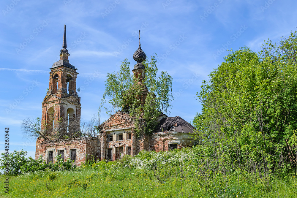 the old abandoned Orthodox church the old abandoned Orthodox church