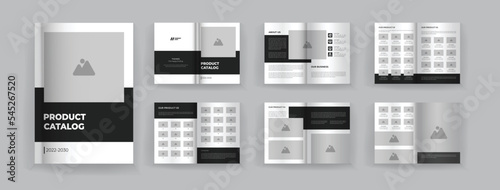 Corporate brochure template minimalist design