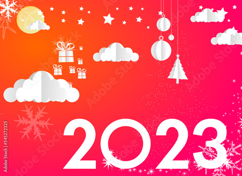 2023 - happy new year - best wishes 2023 background
