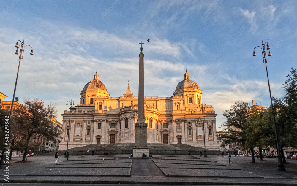 Piazza dell'Esquilino, Basilica Papale di Santa Maria Maggiore, Roma
