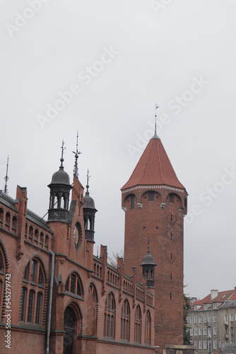 old town of Gdansk, in Gdansk