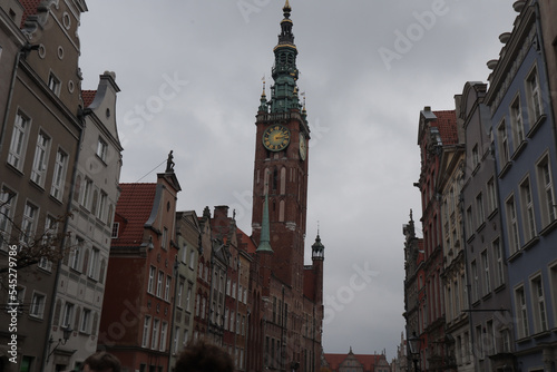 This is old town of Gdansk, city hall building