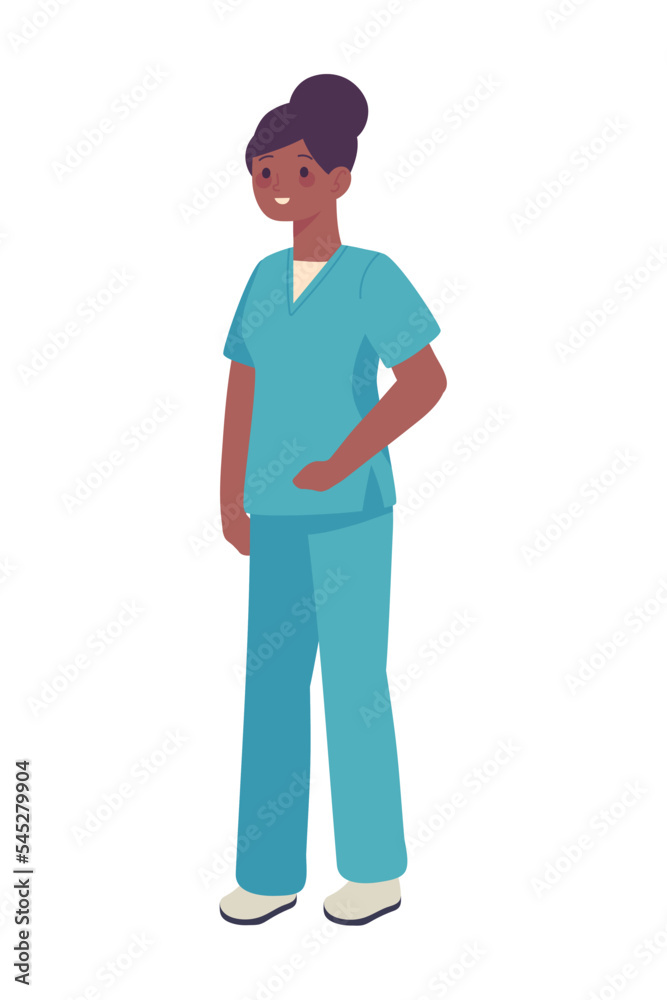 afro nurse female afro nurse female