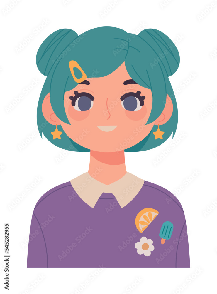 beauty girl avatar