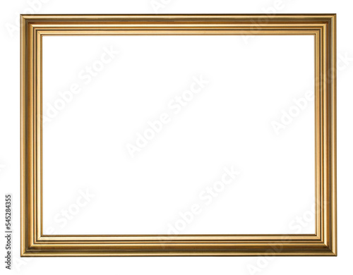 Fototapeta Naklejka Na Ścianę i Meble -  gold wooden frame