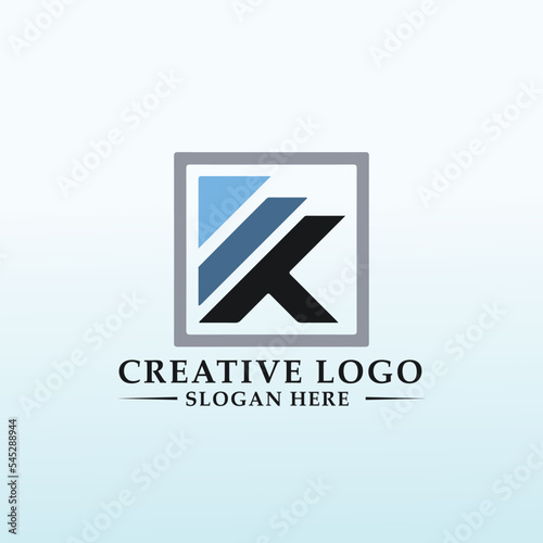 Simple logo Design Innovative Idea in Finance