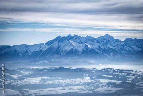 snow covered Tatra mountains © Leszek