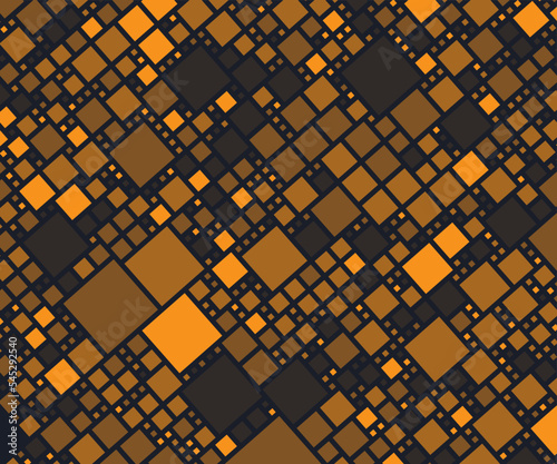 Blockchain background. Cryptocurrency web3 rectangle banner ad.