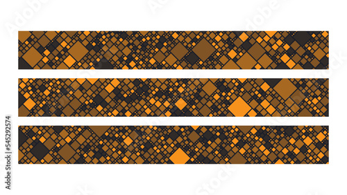 Leaderboard banner ad. Web3 web technology super banner. photo